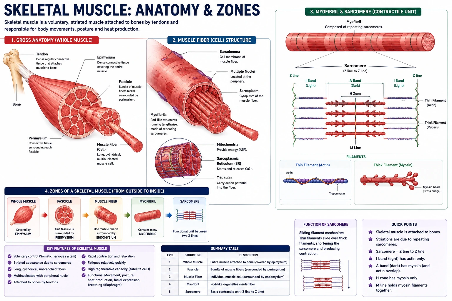 Skeletal Muscle Structure